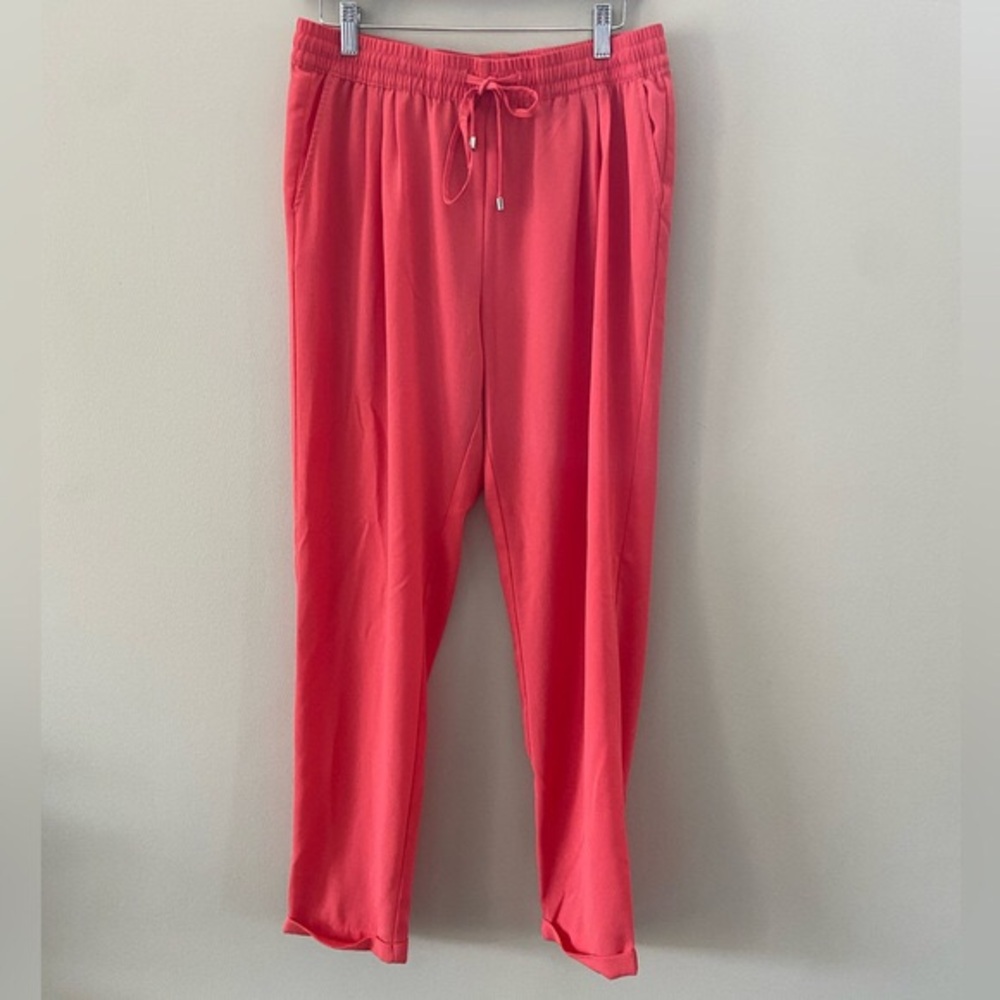 Molly Bracken Coral Drawstring Pants